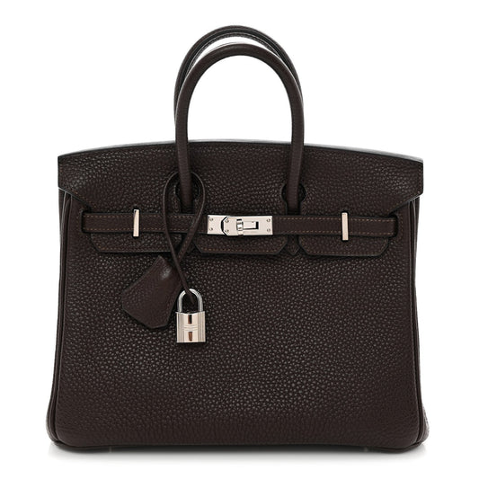 Togo Birkin 25 Chocolate