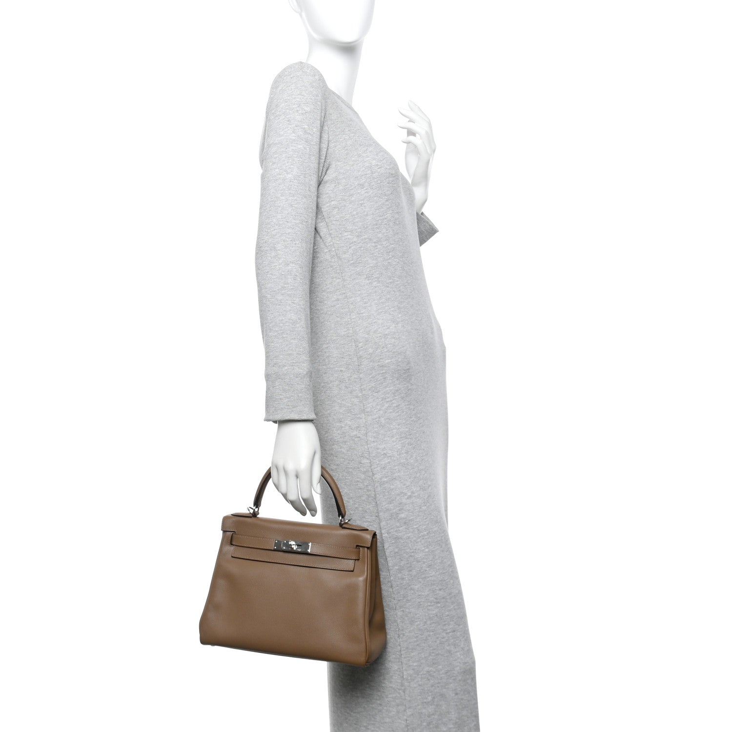 Evercolor Kelly Retourne 28 Beige De Weimar