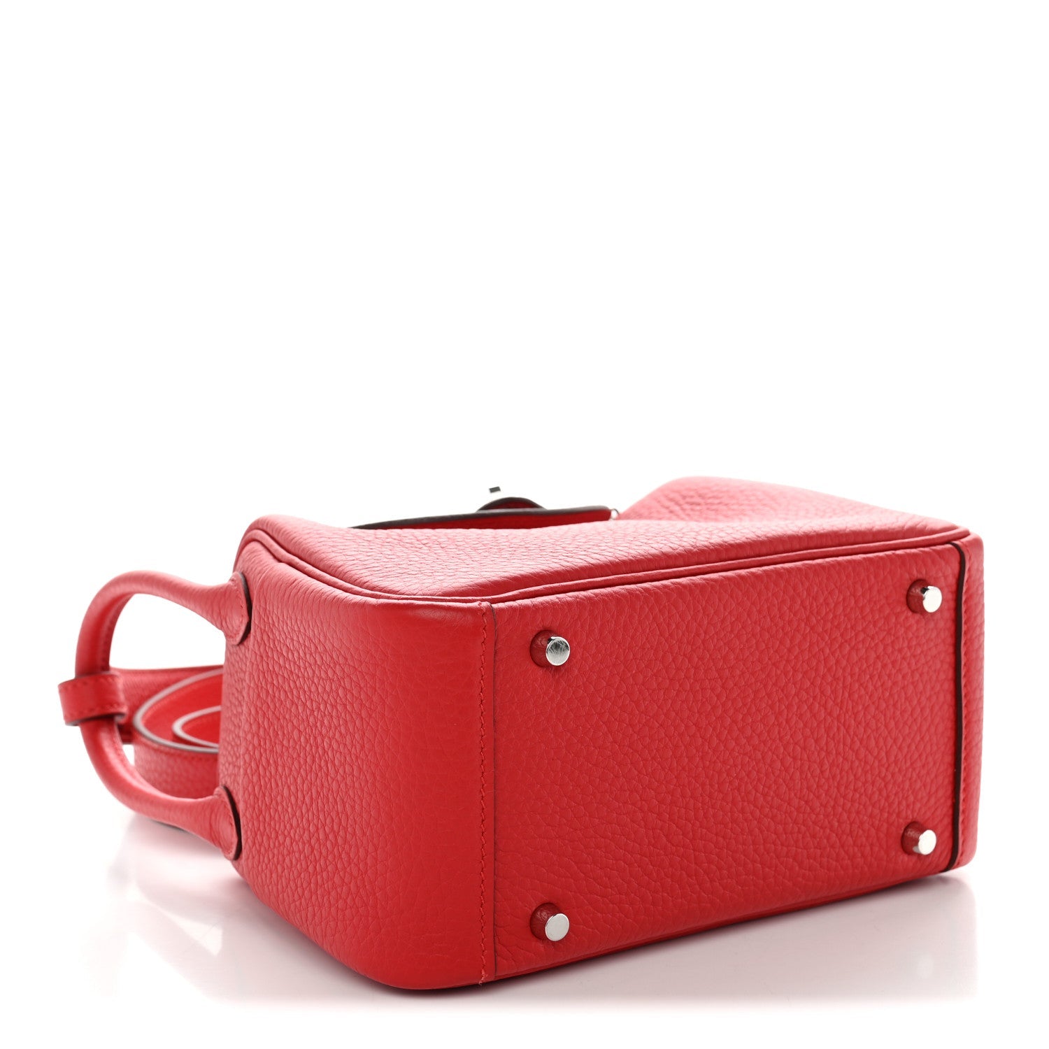 Taurillon Clemence Mini Lindy 20 Rouge Radieux
