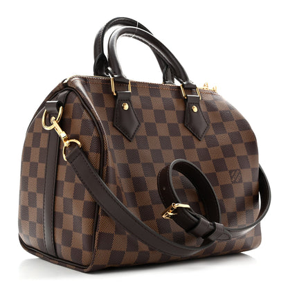 Damier Ebene Speedy Bandouliere 25