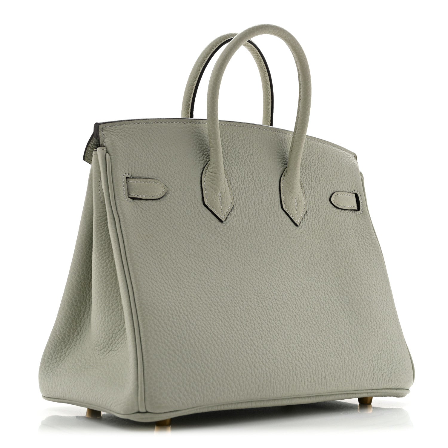 Togo Birkin 25 Gris Neve