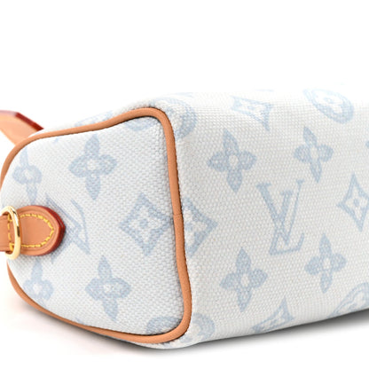 Monogram Origine Nano Speedy Bleu Courrier