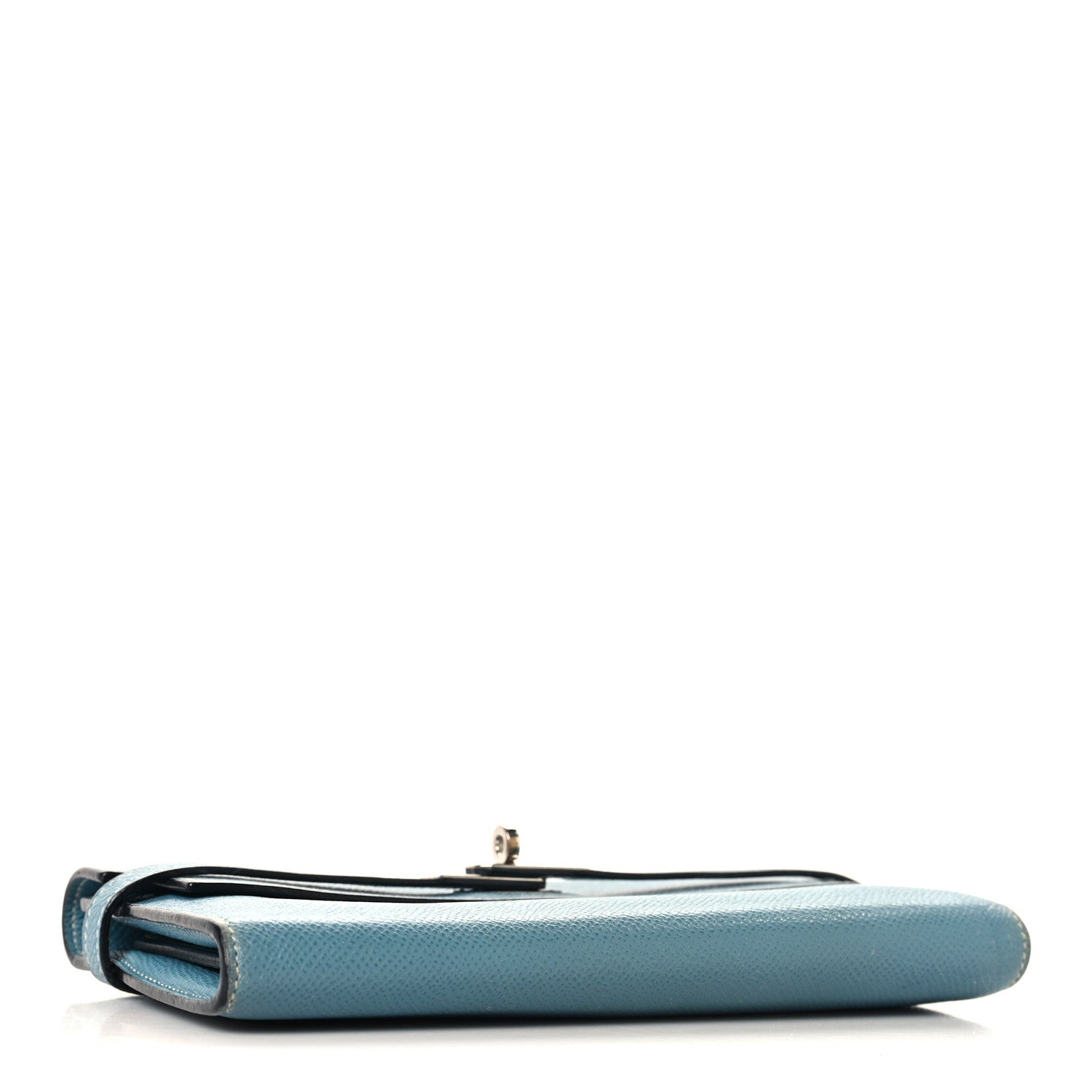 Epsom Kelly Longue Wallet Blue Jean