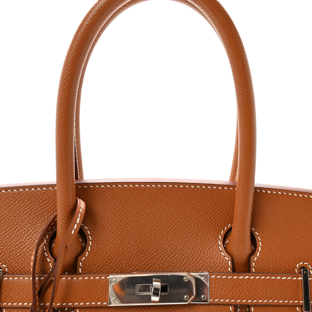 Epsom Birkin Sellier 30 Gold