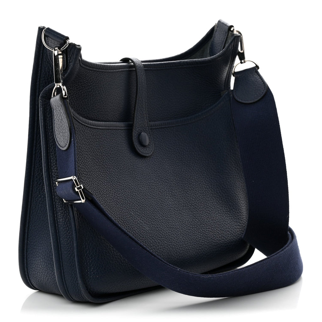 Taurillon Clemence EVELYNE III PM Bleu Saphir