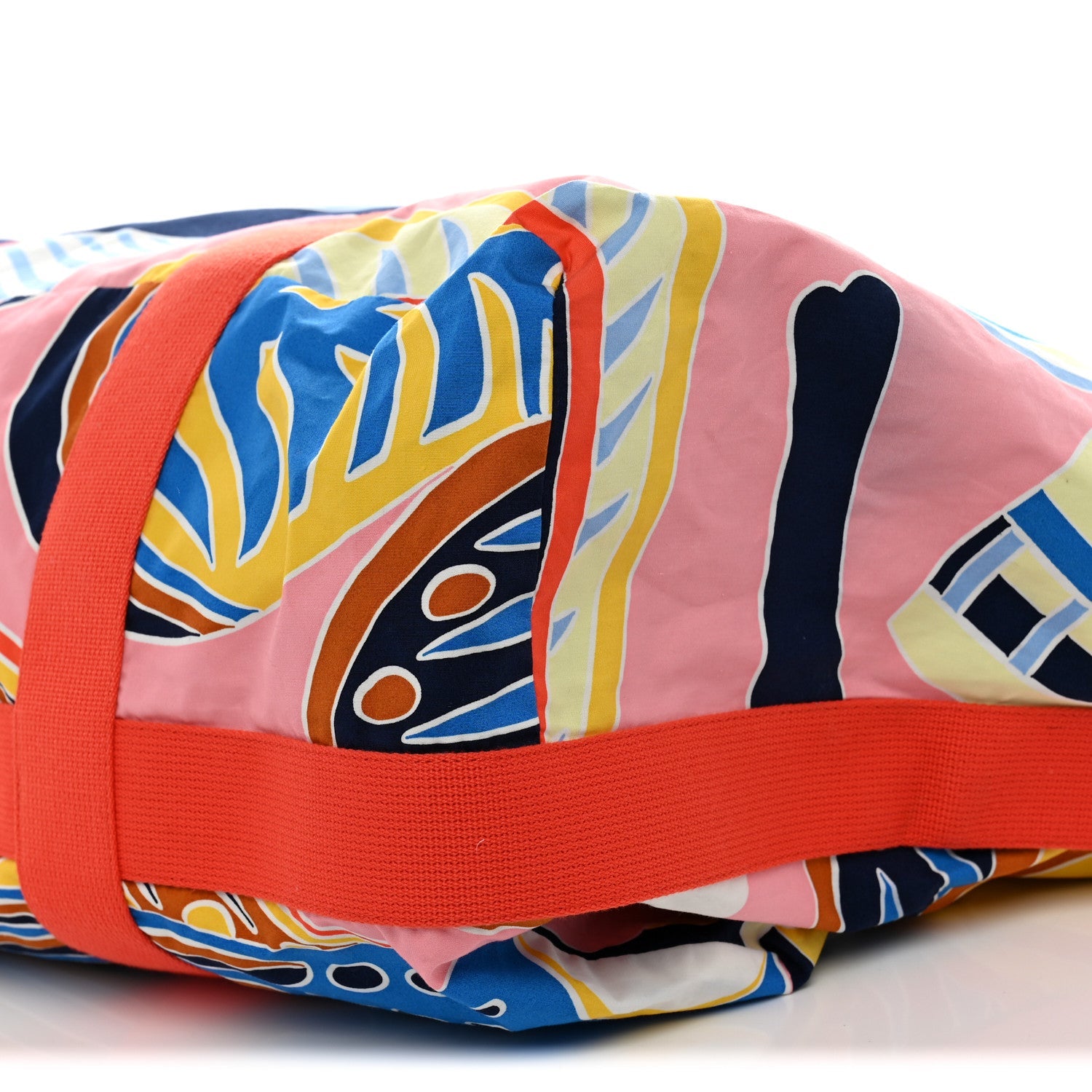 Cotton Traffic Jam Beach Bag Marine Rose