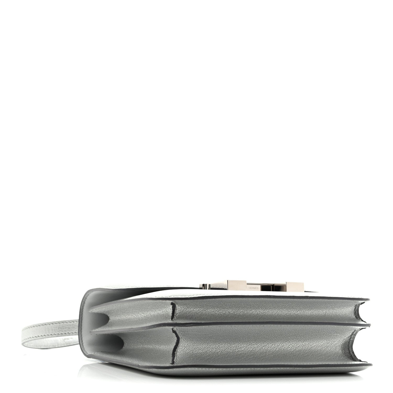 Metallic Chevre Chamkilight Constance 18 Argent