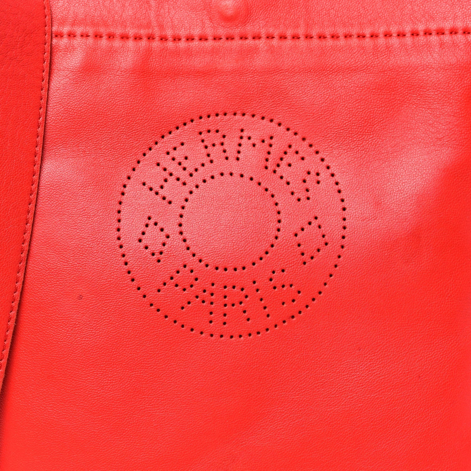 Lambskin Clou De Selle Pouch Rouge