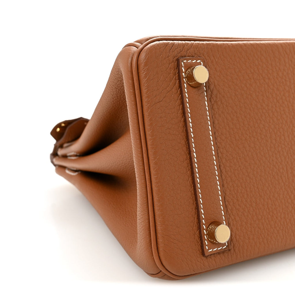 Togo Birkin 25 Gold