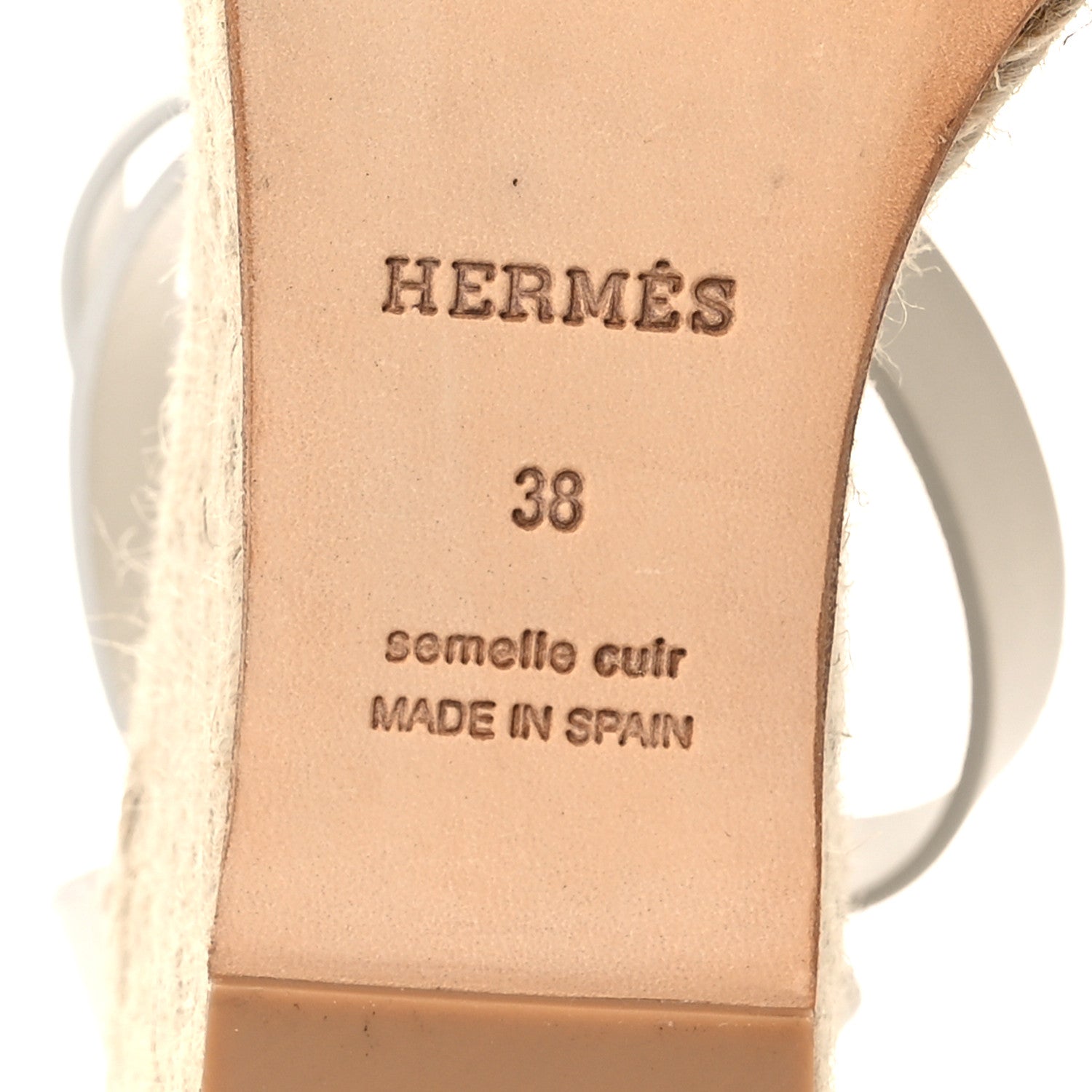 Calfskin Tipoli Espadrille Wedges 38 White