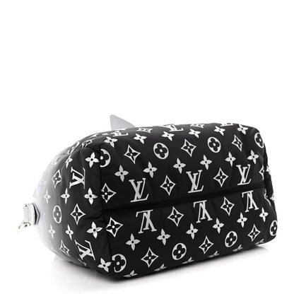 Nylon Monogram Gradient LV Snow Speedy Bandouliere 25 Frost