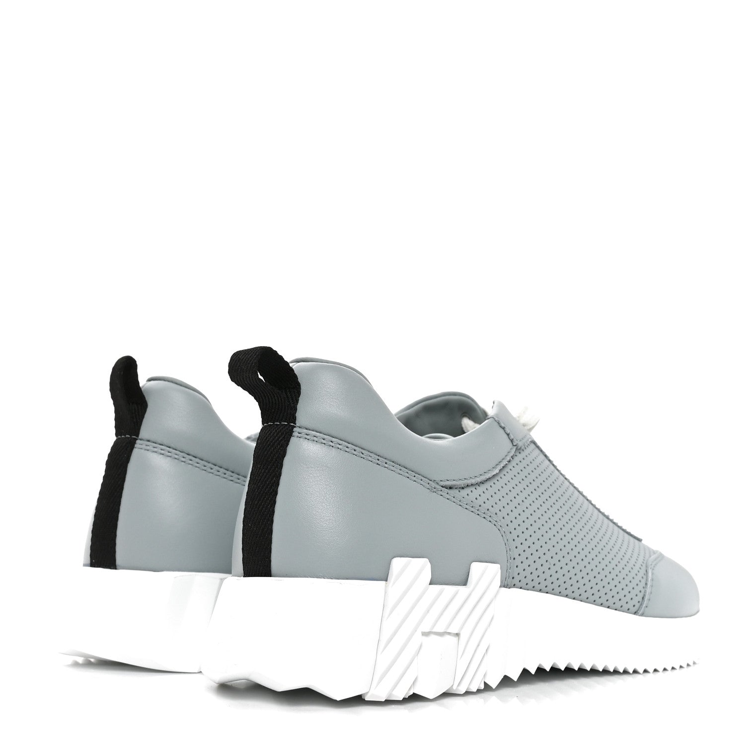 Calfskin Bouncing Sneakers 38 Bleu Glacier