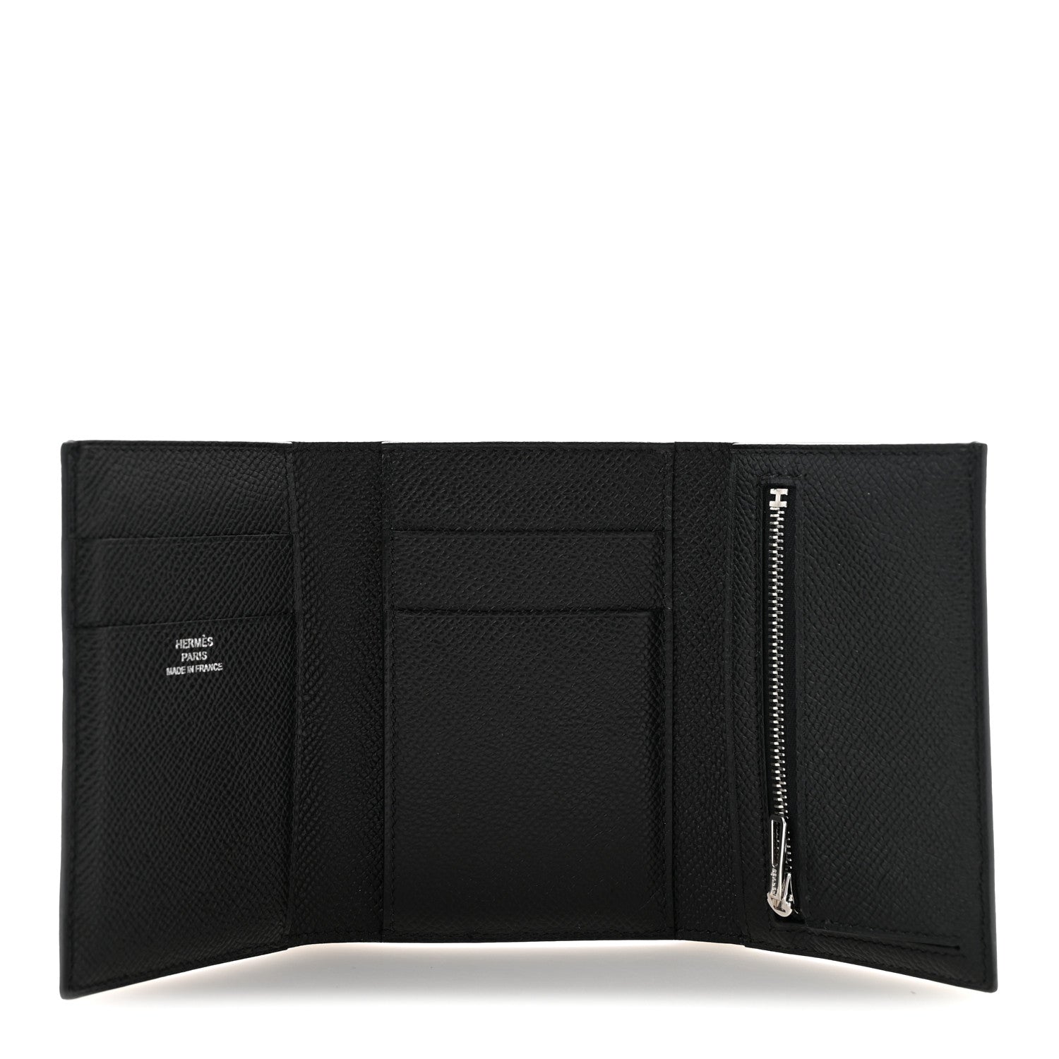 Epsom Tri-Fold Compact Bearn Wallet Black