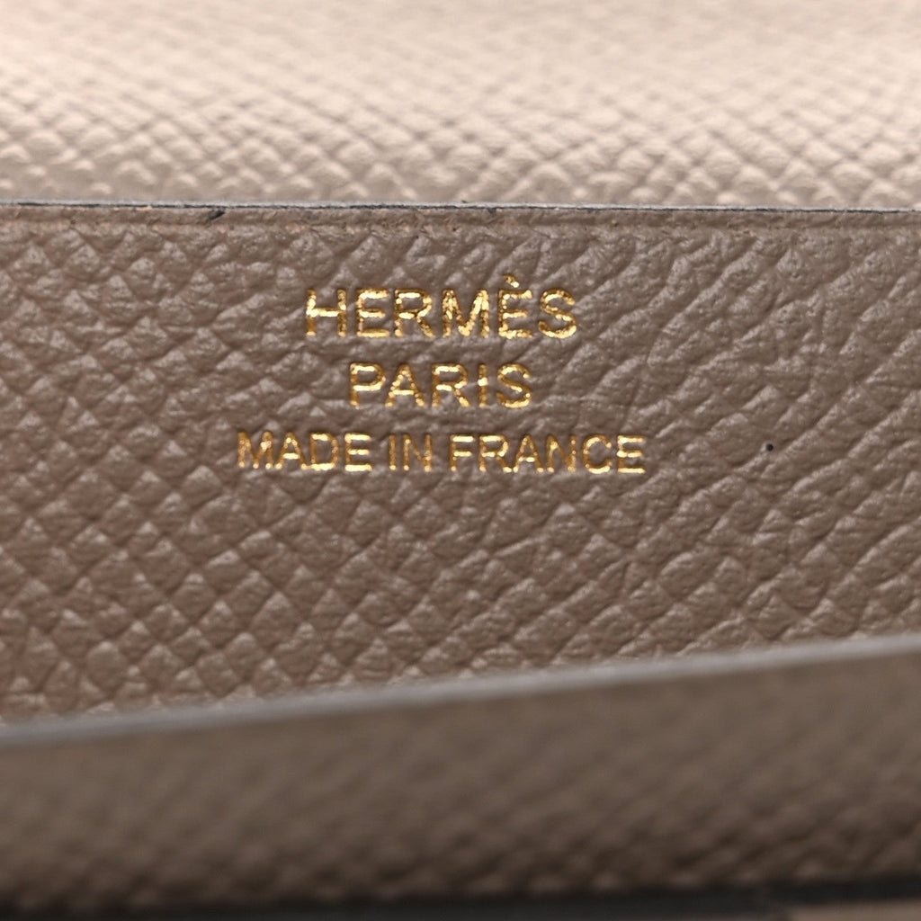 Epsom Bearn Gusset Wallet Gris Asphalte