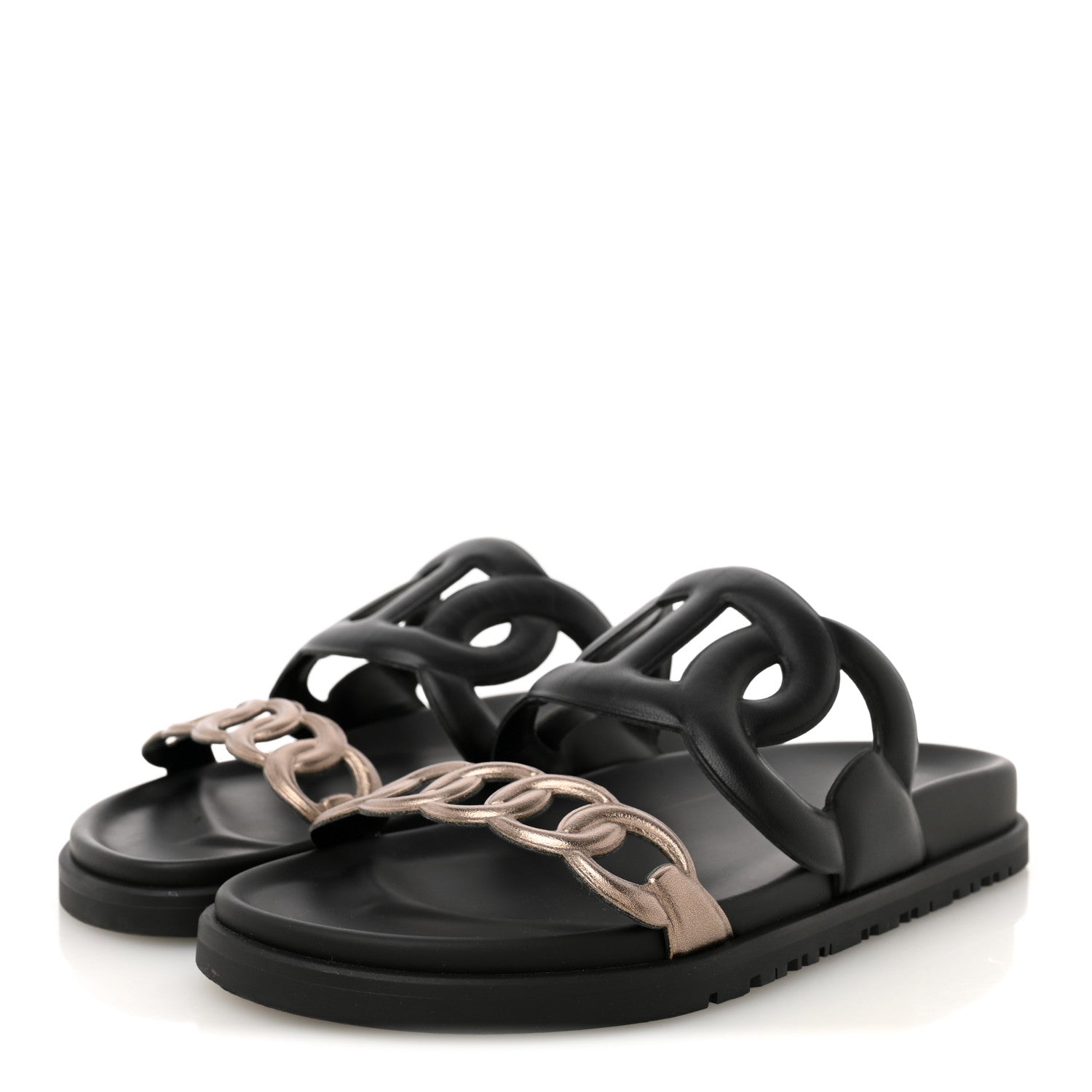 Nappa Extra Sandals 36.5 Black Mordore