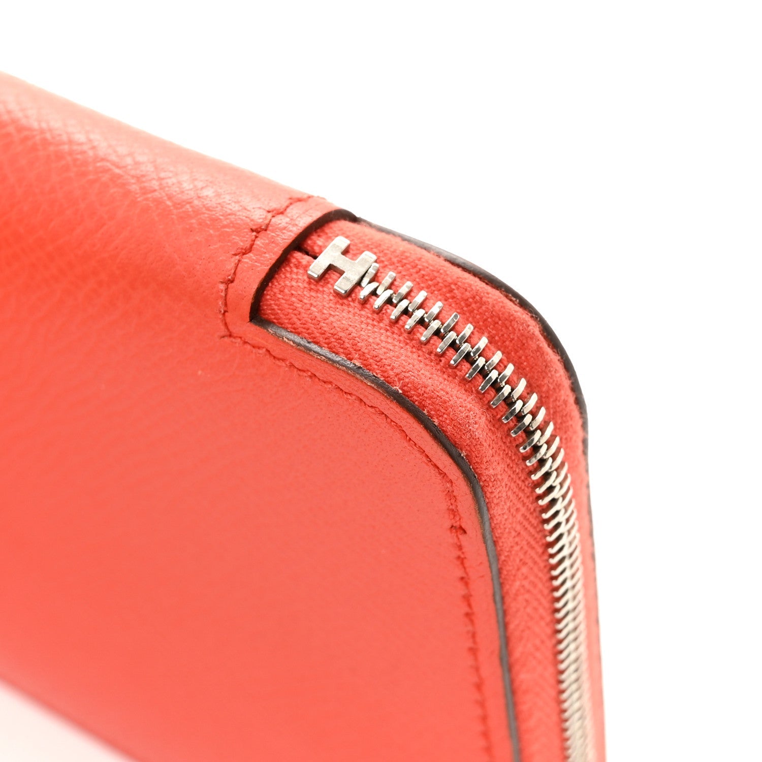 Epsom Silk'In Compact Wallet Orange Poppy