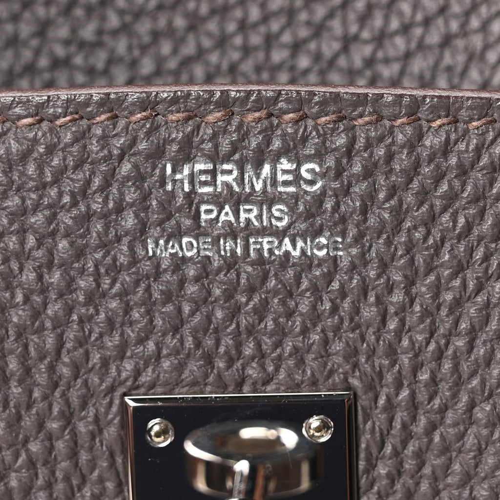 Togo Birkin 25 Etain