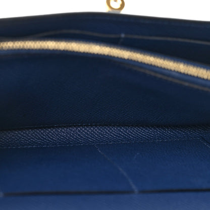 Epsom Kelly Wallet To Go Bleu Navy