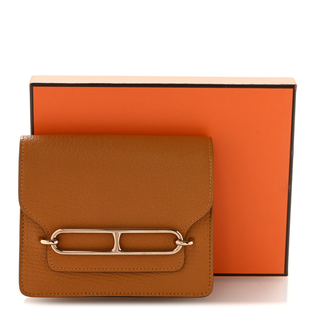Chevre Mysore Roulis Slim Wallet Caramel