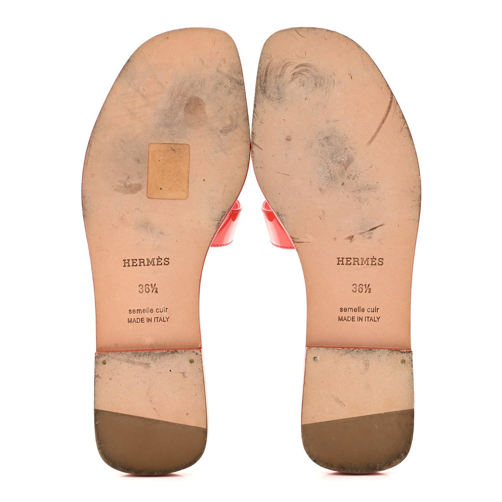 Patent Oran Sandals 36.5 Rose Jaipur