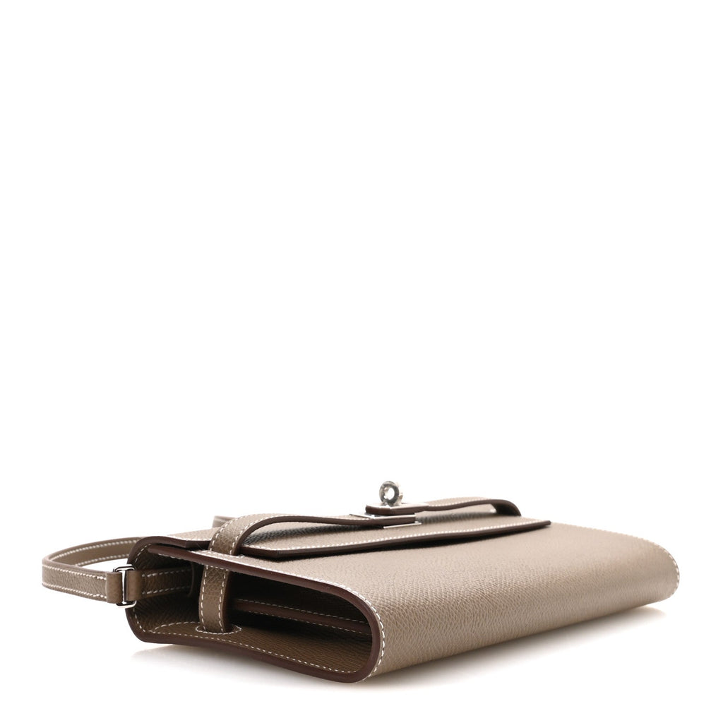 Epsom Kelly Wallet To Go Etoupe