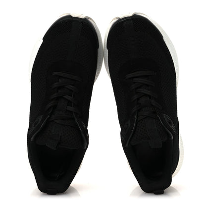 Technical Knit Suede Heros Sneakers 40 Black