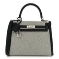 Toile H Swift Kelly Sellier 25 Ecru Black