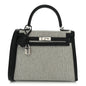 Toile H Swift Kelly Sellier 25 Ecru Black