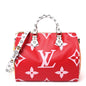 Monogram Giant Speedy Bandouliere 30 Rouge