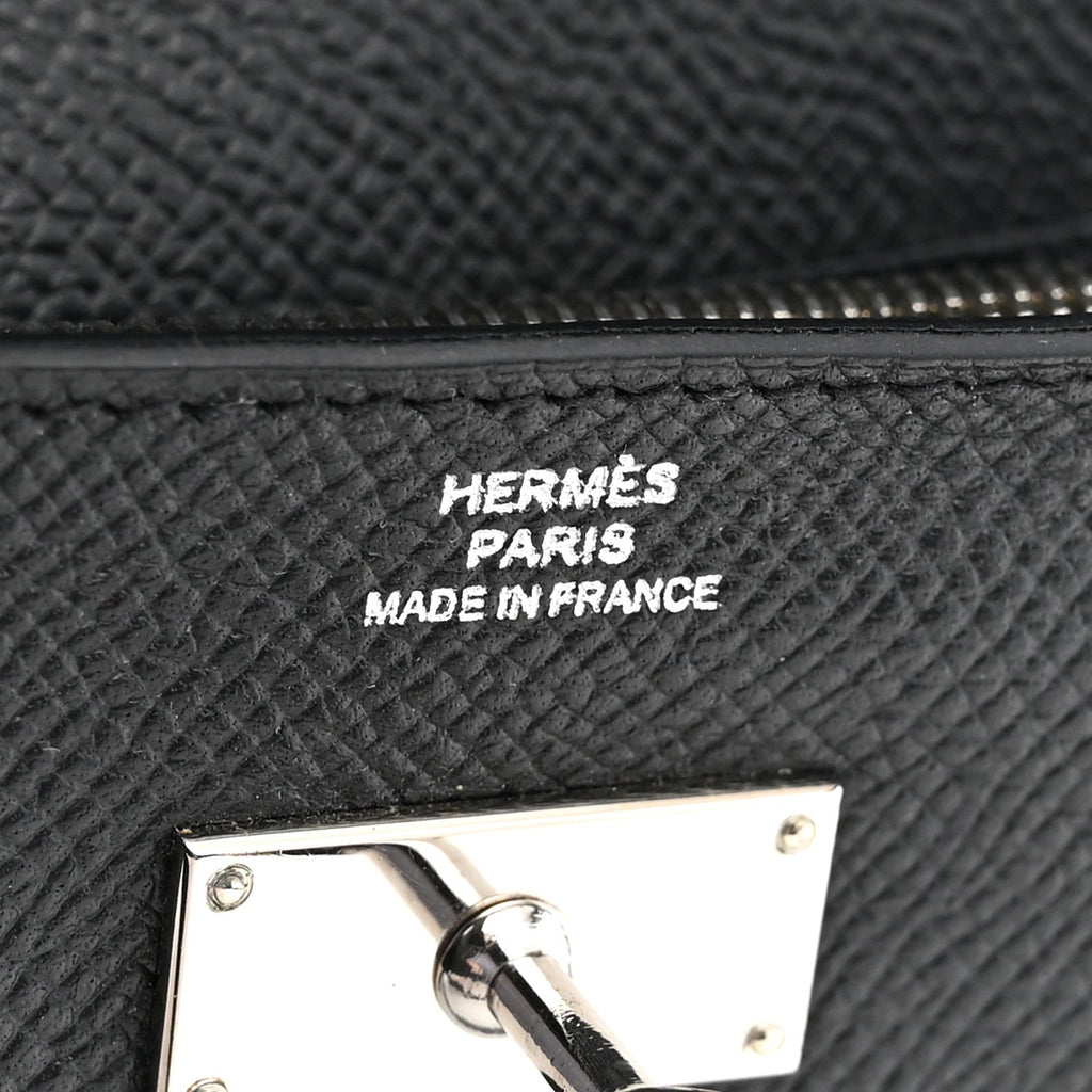 Epsom Kelly Longue Wallet Black