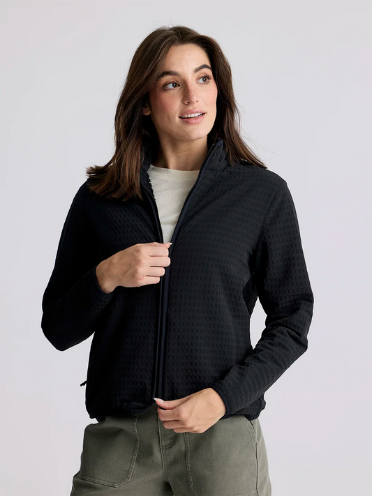Free Fly Gridback Fleece Jacket - Women's