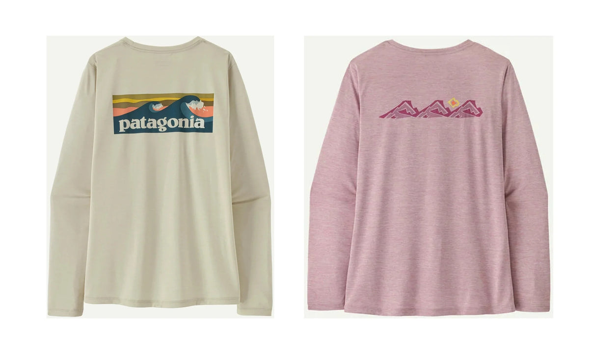 Patagonia L/S Cap Cool Daily Shirt - Boardshort Logo - Women's
