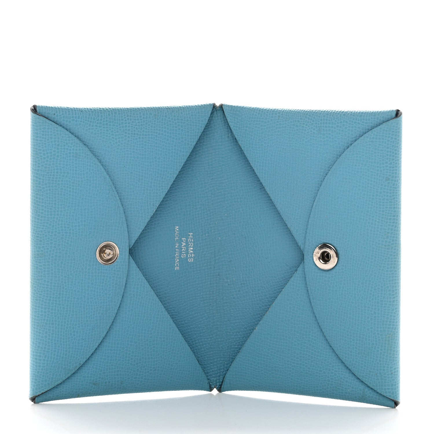Epsom Calvi Card Case Celeste