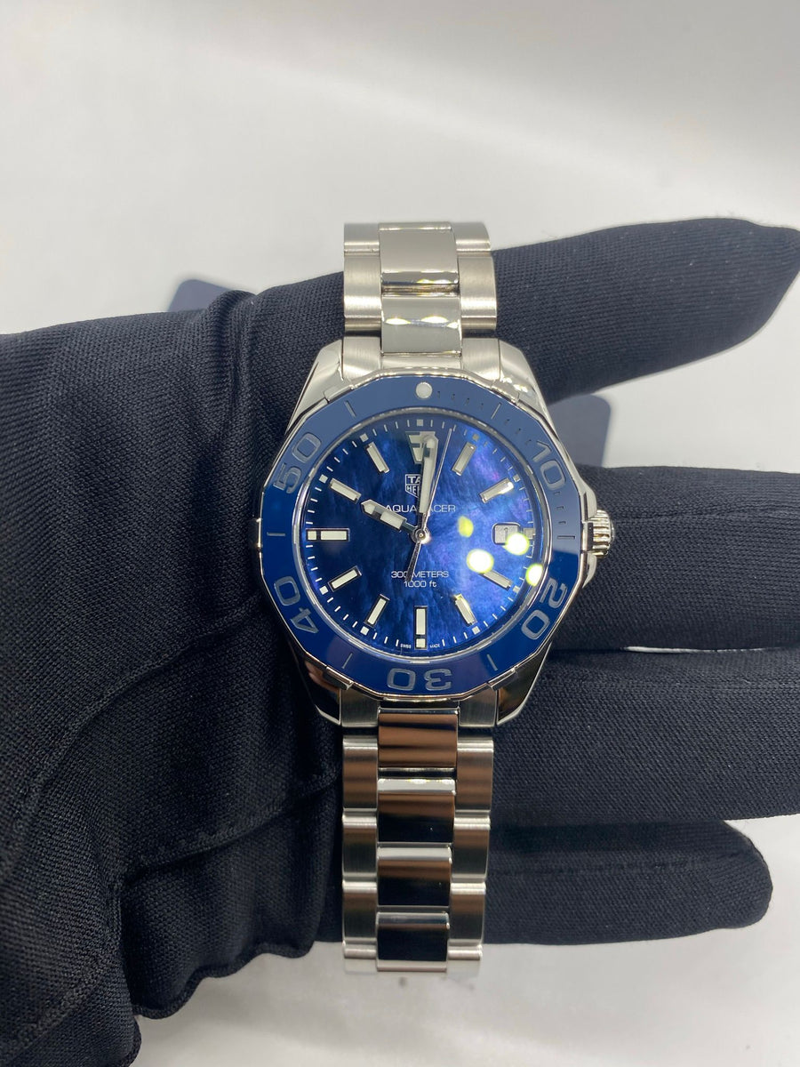 Tag Heuer Aquaracer Blue Dial Watch for Women - WAY131S.BA0748