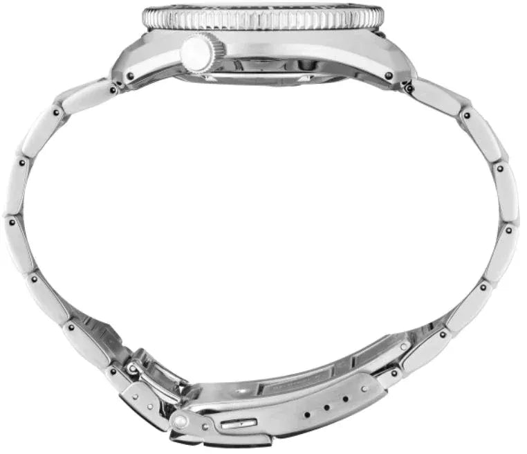 Seiko Prospex Glacier Save The Ocean Special Edition Automatic Blue Dial Silver Steel Strap Watch for Men - SPB299J1