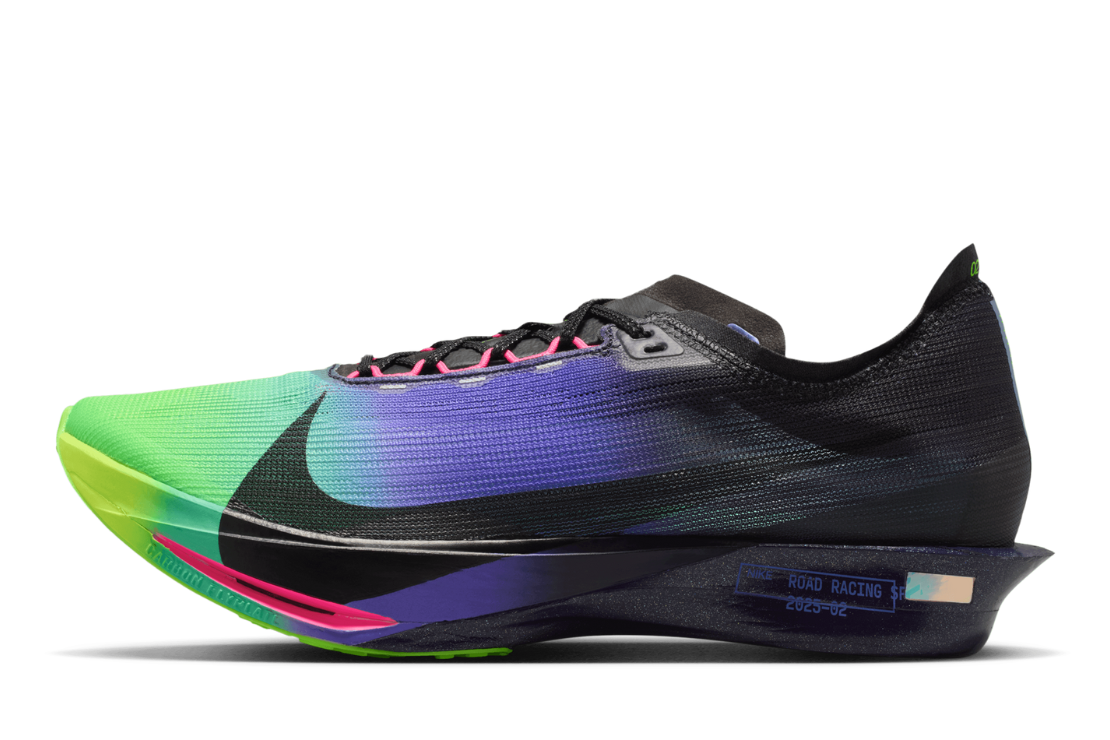 ZoomX Streakfly 2 Men's :Dark Obsidian | Electric Green