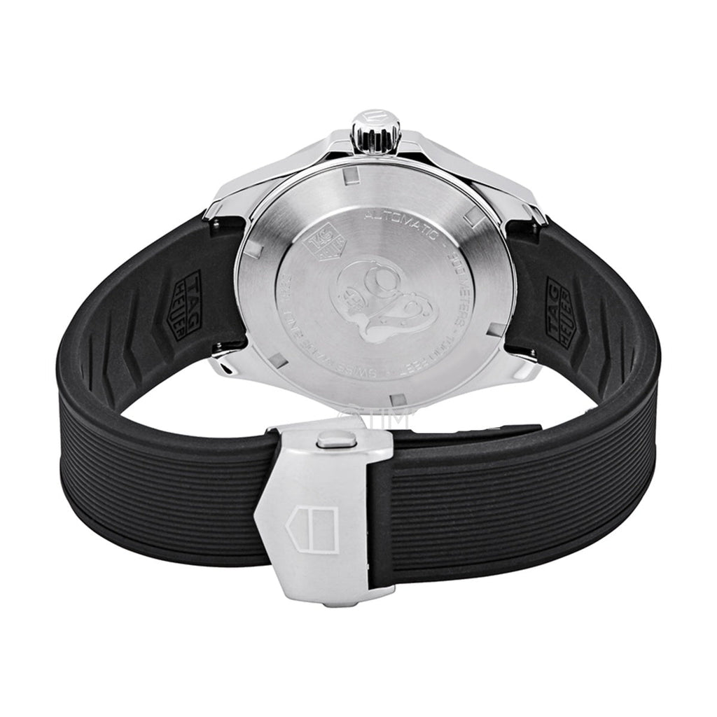 Tag Heuer Aquaracer Calibre 5 Automatic Black Dial Black Rubber Strap Watch for Men -  WAY211A.FT6151