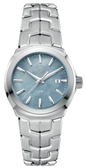 Tag Heuer Link Quartz Mother of Pearl Dial Silver Steel Strap Watch for Women - WBC1311.BA0600
