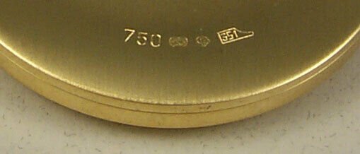 Longines 18kt Gold Mens Open Face Swiss Pocket Watch Gold Dial L7.029.6.44.1