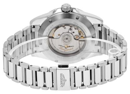 Longines Conquest Automatic Stainless Steel Black Dial Date Mens Watch L3.830.4.52.6