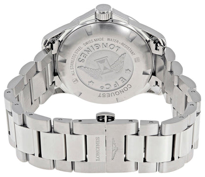 Longines Conquest Automatic Stainless Steel Blue Dial Date Divers Mens Watch L3.776.4.99.6