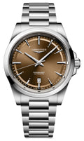 Longines Conquest Automatic Stainless Steel Brown Dial Date Mens Watch L3.830.4.62.6