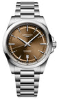 Longines Conquest Automatic Stainless Steel Brown Dial Date Mens Watch L3.830.4.62.6