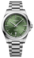 Longines Conquest Automatic Stainless Steel Green Dial Date Mens Watch L3.830.4.02.6