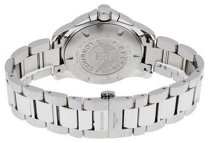 Longines Conquest Chronograph Stainless Steel Blue Dial Date Divers Quartz Mens Watch L3.700.4.96.6
