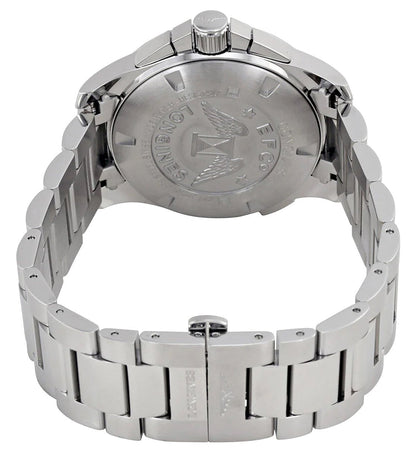 Longines Conquest Chronograph Stainless Steel Blue Dial Date Divers Quartz Mens Watch L3.702.4.96.6