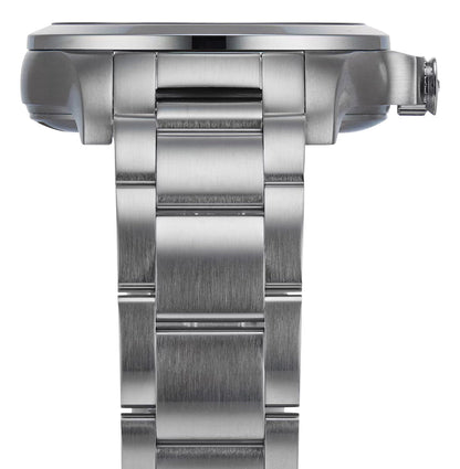 Longines Conquest V.H.P. Stainless Steel Black Dial Perpetual Calendar Date Quartz Mens Watch L3.716.4.56.6