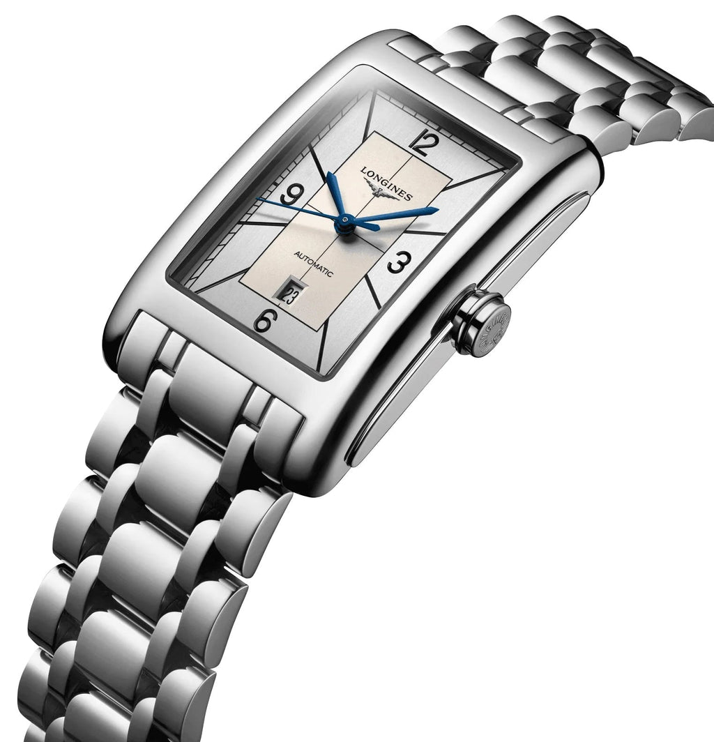Longines DolceVita Automatic Stainless Steel Silver Dial Date Unisex Watch L5.757.4.73.6