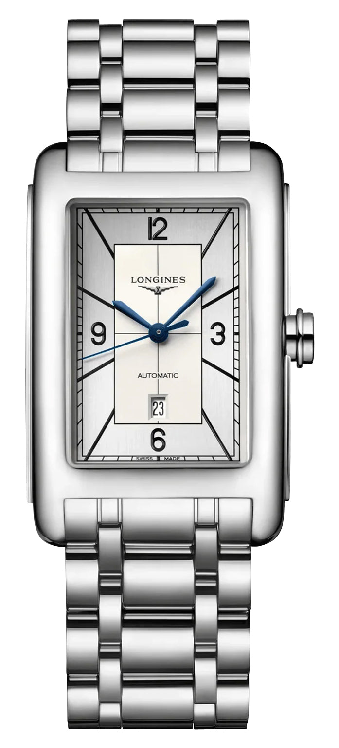 Longines DolceVita Automatic Stainless Steel Silver Dial Date Unisex Watch L5.757.4.73.6