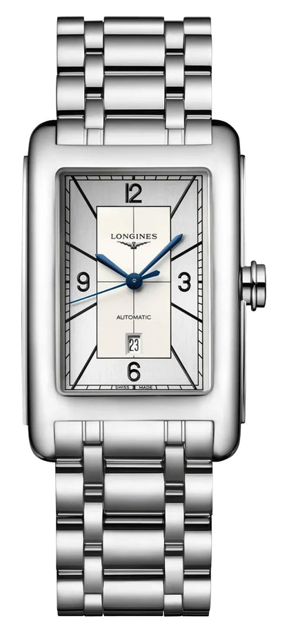 Longines DolceVita Automatic Stainless Steel Silver Dial Date Unisex Watch L5.757.4.73.6